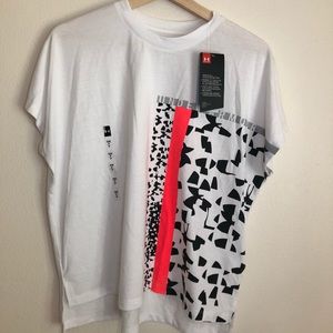 Under Armour Essentials Patchwork T-Shirt NWT